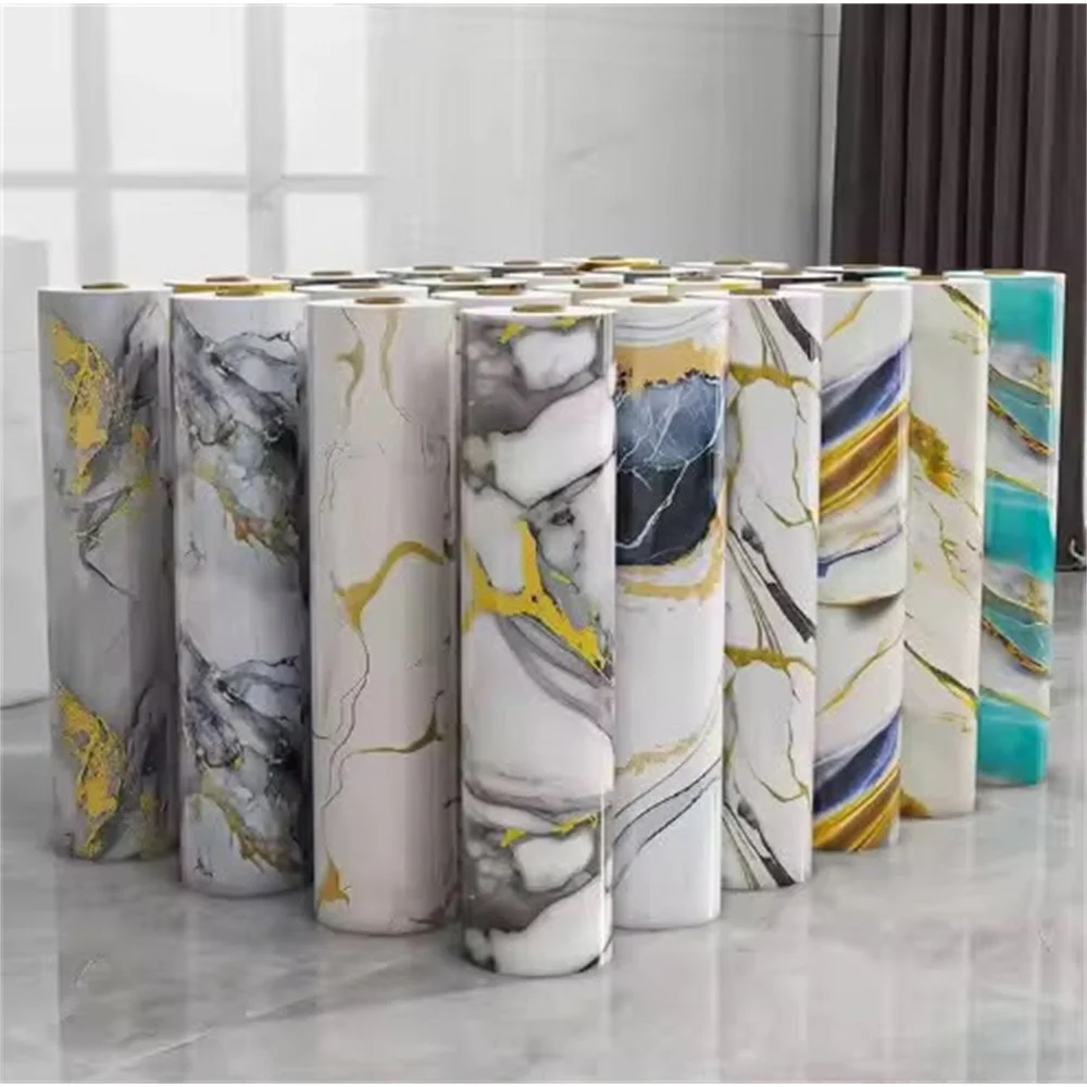 Marble Pattern Self-Adhesive Wallpaper Roll