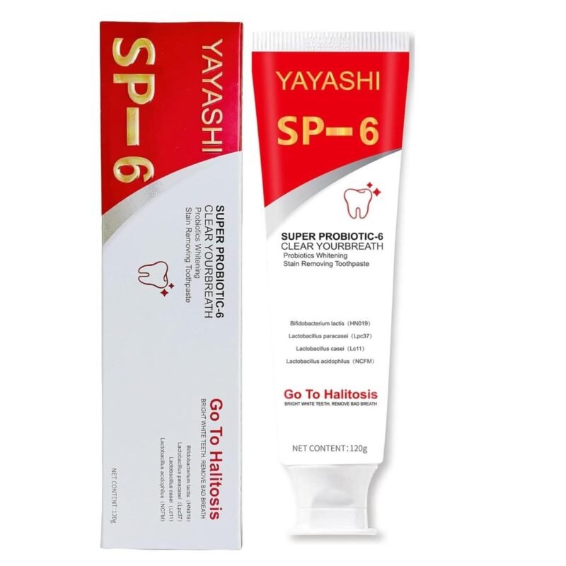 YAYASHI SP-6 Super Probiotic-6 Toothpaste 120g