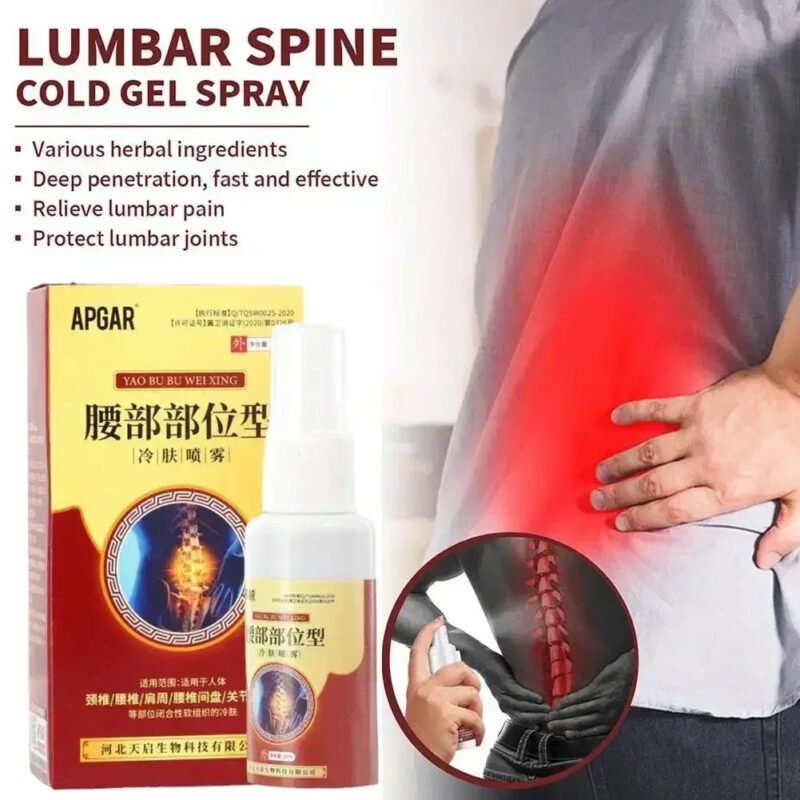APGAR Lumbar Spine Cold Gel Spray 30ml