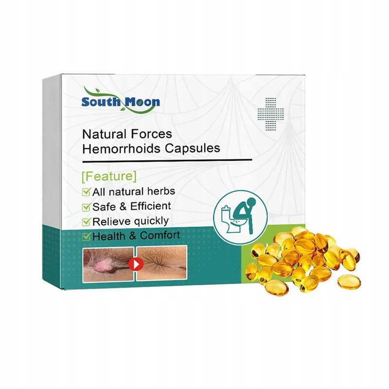 South Moon Natural Forces Hemorrhoids Capsules
