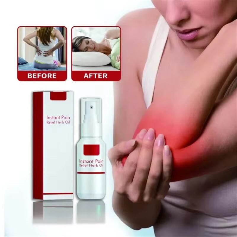 Instant Pain Relief Herbal Oil Spray