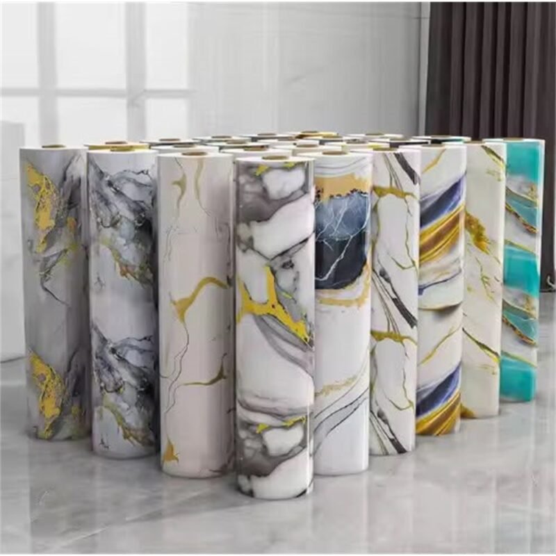 Marble Pattern Self-Adhesive Wallpaper Roll